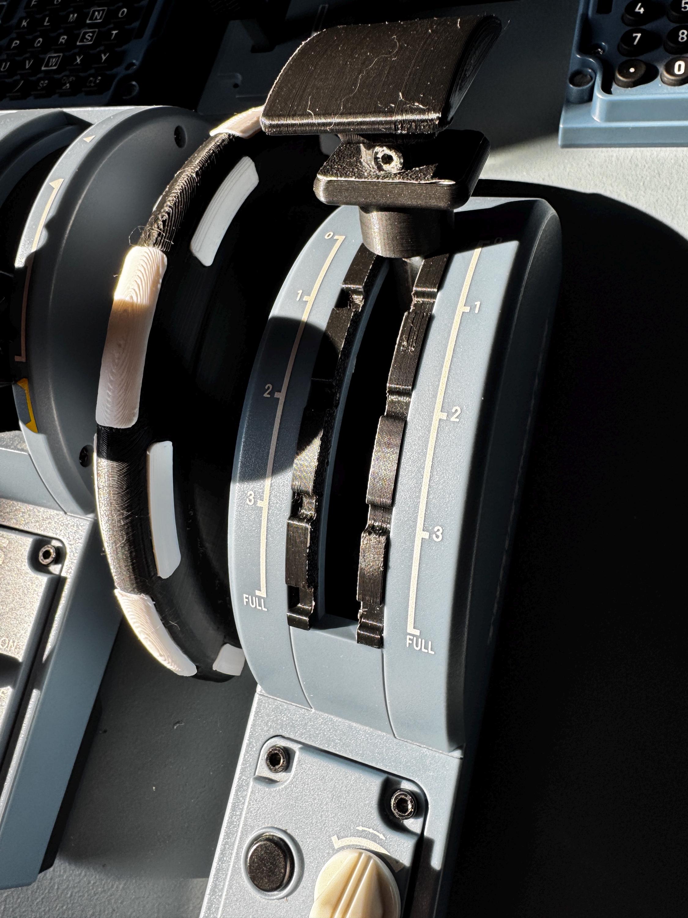 Thrustmaster TCA Flap Lever Mod