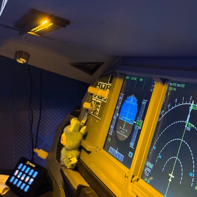 Airbus A320 Tray Table Light with Dimmer – Captain, First Officer or Set