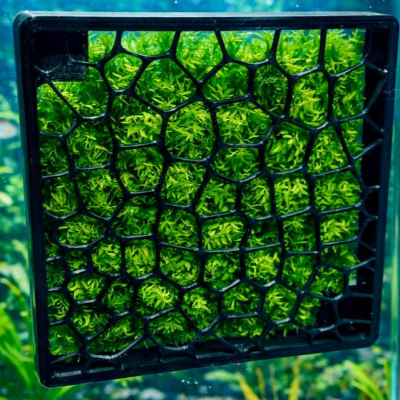 Aqua moss wall holder