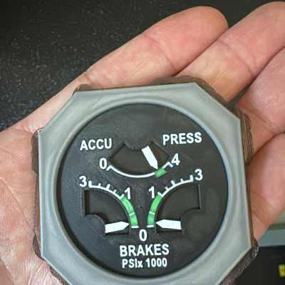 Airbus A320 Dummy Brake Pressure Indicator