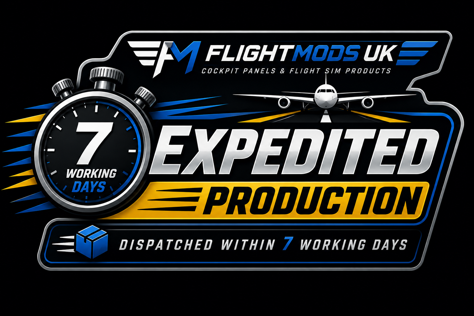 Expedited Production – 7 Working Days