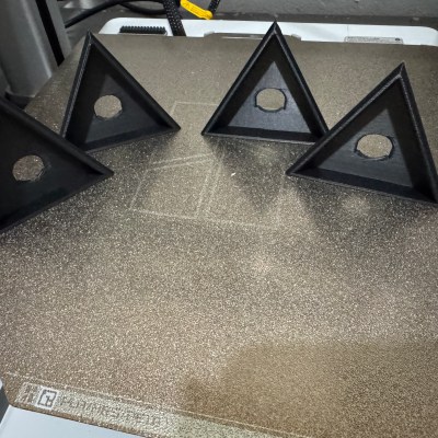 Airbus A320 MIP Lighting Triangle Holders